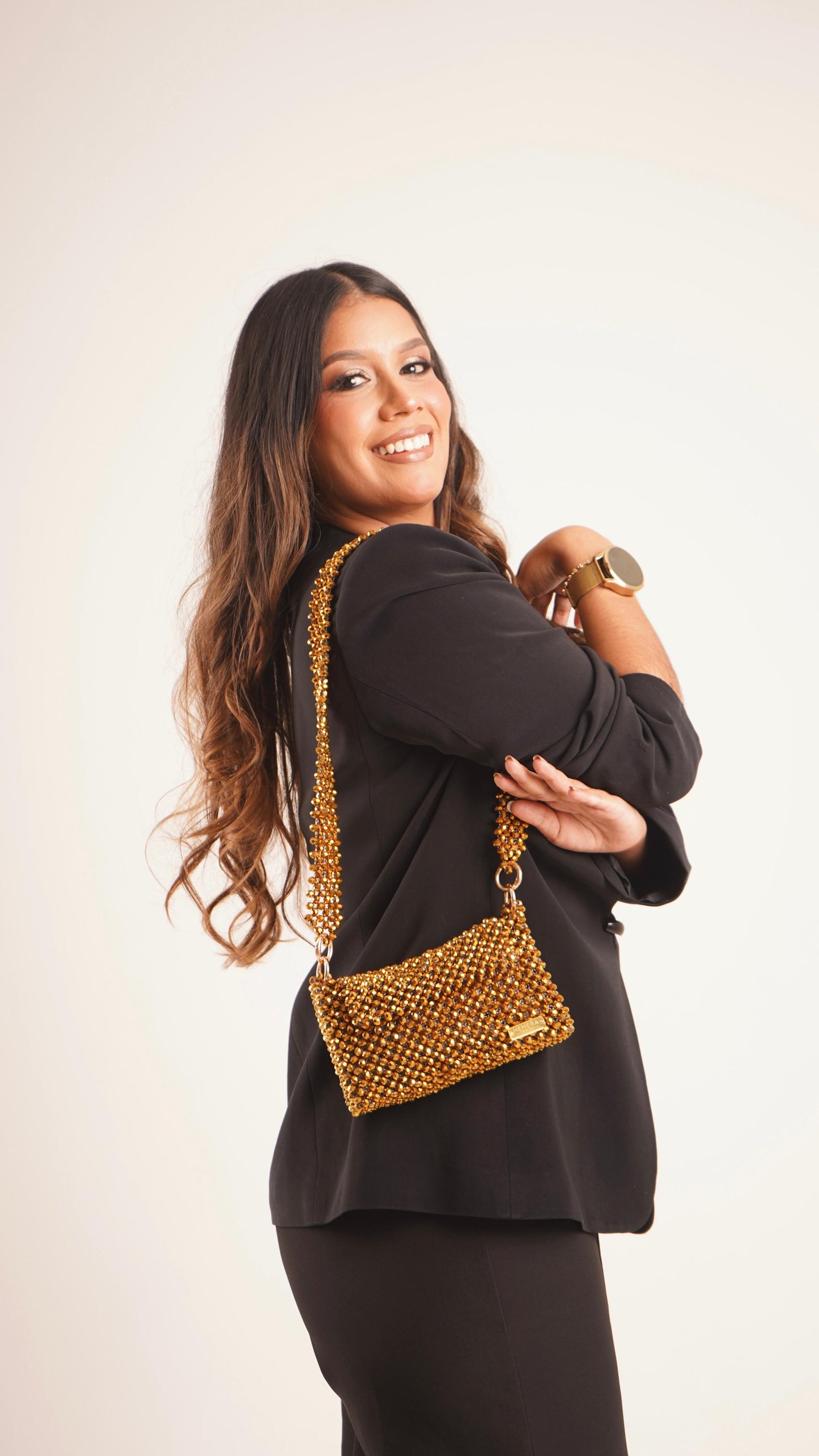 Crossbody Murano Dorado