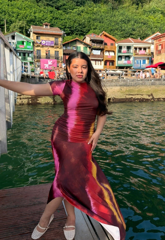Macondo dress - Pasarela Rosa